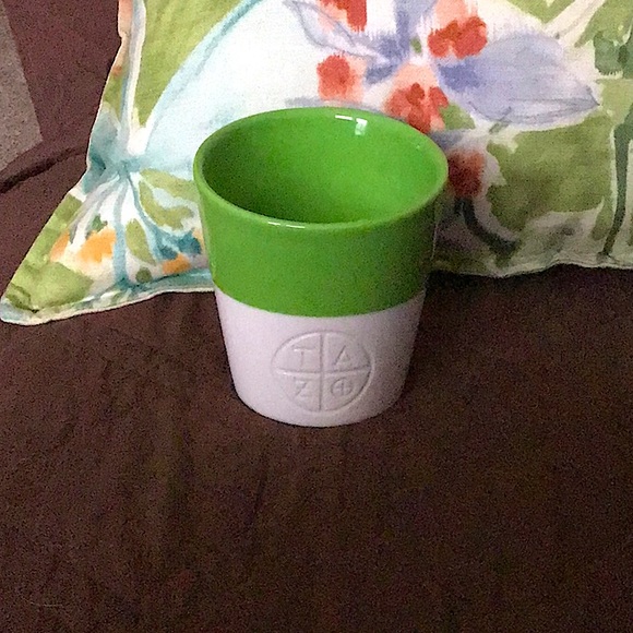 STARBUCKS 2012 TAZO bone china small beaker/jug for tea or cream.  Very Cool! EC - Picture 2 of 7